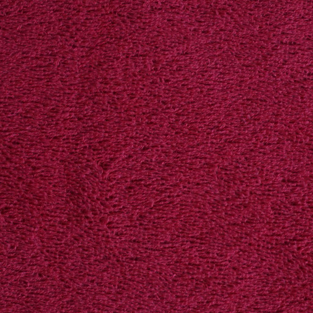 Frotteestoff aus Baumwolle himbeerpink